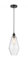 Innovations Lighting 616-1P-BK-G654-7 - Cindyrella - 1 Light - 7 inch - Matte Black - Cord hung - Mini Pendant