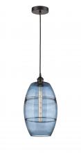 Innovations Lighting 616-1P-OB-G557-10BL - Vaz - 1 Light - 10 inch - Oil Rubbed Bronze - Cord hung - Mini Pendant