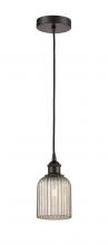 Innovations Lighting 616-1P-OB-G559-5ME - Bridal Veil - 1 Light - 5 inch - Oil Rubbed Bronze - Cord hung - Mini Pendant