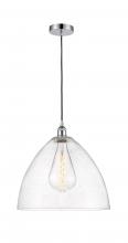 Innovations Lighting 616-1P-PC-GBD-164 - Bristol - 1 Light - 16 inch - Polished Chrome - Cord hung - Pendant