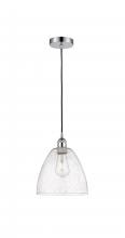 Innovations Lighting 616-1P-PC-GBD-94 - Bristol - 1 Light - 9 inch - Polished Chrome - Cord hung - Mini Pendant