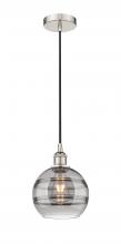 Innovations Lighting 616-1P-PN-G556-8SM - Rochester - 1 Light - 8 inch - Polished Nickel - Cord hung - Mini Pendant