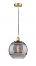 Innovations Lighting 616-1P-SG-G556-12SM - Rochester - 1 Light - 12 inch - Satin Gold - Cord hung - Mini Pendant