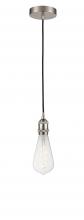 Innovations Lighting 616-1P-SN-BB95LED - Edison - 1 Light - 4 inch - Brushed Satin Nickel - Cord hung - Mini Pendant