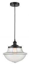 Innovations Lighting 616-1PH-BK-G542 - Oxford - 1 Light - 12 inch - Matte Black - Multi Pendant