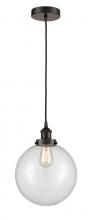 Innovations Lighting 616-1PH-OB-G202-10 - Beacon - 1 Light - 10 inch - Oil Rubbed Bronze - Cord hung - Mini Pendant