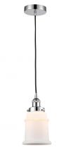 Innovations Lighting 616-1PH-PC-G181 - Canton - 1 Light - 6 inch - Polished Chrome - Cord hung - Mini Pendant