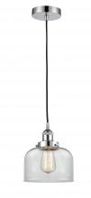 Innovations Lighting 616-1PH-PC-G72 - Bell - 1 Light - 8 inch - Polished Chrome - Cord hung - Mini Pendant
