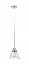 Innovations Lighting 616-1PH-PN-G44 - Cone - 1 Light - 8 inch - Polished Nickel - Cord hung - Mini Pendant