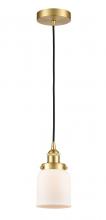 Innovations Lighting 616-1PH-SG-G51 - Bell - 1 Light - 5 inch - Satin Gold - Cord hung - Mini Pendant