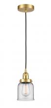 Innovations Lighting 616-1PH-SG-G52 - Bell - 1 Light - 5 inch - Satin Gold - Cord hung - Mini Pendant