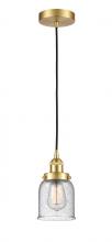 Innovations Lighting 616-1PH-SG-G54 - Bell - 1 Light - 5 inch - Satin Gold - Cord hung - Mini Pendant