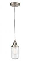 Innovations Lighting 616-1PH-SN-G314 - Dover - 1 Light - 5 inch - Brushed Satin Nickel - Cord hung - Mini Pendant
