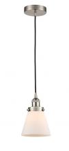 Innovations Lighting 616-1PH-SN-G61 - Cone - 1 Light - 6 inch - Brushed Satin Nickel - Cord hung - Mini Pendant