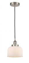 Innovations Lighting 616-1PH-SN-G71 - Bell - 1 Light - 8 inch - Brushed Satin Nickel - Cord hung - Mini Pendant