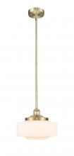 Innovations Lighting 616-1S-AB-G691-12 - Bridgeton - 1 Light - 12 inch - Antique Brass - Stem Hung - Mini Pendant