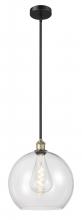 Innovations Lighting 616-1S-BAB-G122-14 - Athens - 1 Light - 14 inch - Black Antique Brass - Cord hung - Pendant