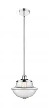 Innovations Lighting 616-1S-PC-G544 - Oxford - 1 Light - 12 inch - Polished Chrome - Cord hung - Mini Pendant