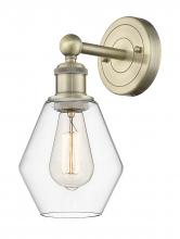 Innovations Lighting 616-1W-AB-G652-6 - Cindyrella - 1 Light - 6 inch - Antique Brass - Sconce
