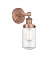Innovations Lighting 616-1W-AC-G312 - Dover - 1 Light - 5 inch - Antique Copper - Sconce