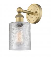 Innovations Lighting 616-1W-BB-G112 - Cobbleskill - 1 Light - 5 inch - Brushed Brass - Sconce