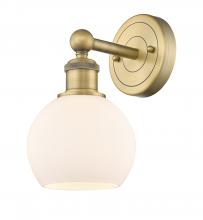Innovations Lighting 616-1W-BB-G121-6 - Athens - 1 Light - 6 inch - Brushed Brass - Sconce