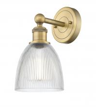 Innovations Lighting 616-1W-BB-G382 - Castile - 1 Light - 6 inch - Brushed Brass - Sconce