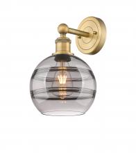 Innovations Lighting 616-1W-BB-G556-8SM - Rochester - 1 Light - 8 inch - Brushed Brass - Sconce