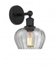 Innovations Lighting 616-1W-BK-G92 - Fenton - 1 Light - 7 inch - Matte Black - Sconce