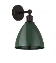 Innovations Lighting 616-1W-OB-MBD-75-GR - Plymouth - 1 Light - 8 inch - Oil Rubbed Bronze - Sconce