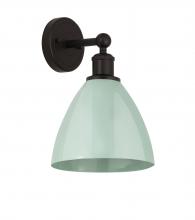 Innovations Lighting 616-1W-OB-MBD-75-SF - Plymouth - 1 Light - 8 inch - Oil Rubbed Bronze - Sconce