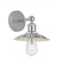  616-1W-PC-M17-PC - Scallop - 1 Light - 8 inch - Polished Chrome - Sconce