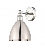 Innovations Lighting 616-1W-PN-MBD-75-PN - Bristol - 1 Light - 8 inch - Polished Nickel - Sconce