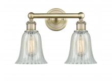  616-2W-AB-G2811 - Hanover - 2 Light - 15 inch - Antique Brass - Bath Vanity Light