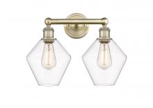 Innovations Lighting 616-2W-AB-G652-8 - Cindyrella - 2 Light - 17 inch - Antique Brass - Bath Vanity Light