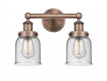 Innovations Lighting 616-2W-AC-G54 - Bell - 2 Light - 14 inch - Antique Copper - Bath Vanity Light