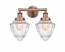 Innovations Lighting 616-2W-AC-G664-7 - Bullet - 2 Light - 15 inch - Antique Copper - Bath Vanity Light