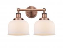 Innovations Lighting 616-2W-AC-G71 - Bell - 2 Light - 17 inch - Antique Copper - Bath Vanity Light