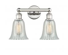  616-2W-PN-G2811 - Hanover - 2 Light - 15 inch - Polished Nickel - Bath Vanity Light