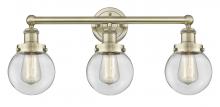 Innovations Lighting 616-3W-AB-G202-6 - Beacon - 3 Light - 24 inch - Antique Brass - Bath Vanity Light