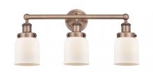 Innovations Lighting 616-3W-AC-G51 - Bell - 3 Light - 23 inch - Antique Copper - Bath Vanity Light