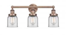 Innovations Lighting 616-3W-AC-G52 - Bell - 3 Light - 23 inch - Antique Copper - Bath Vanity Light