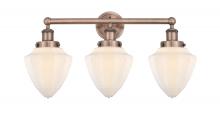 Innovations Lighting 616-3W-AC-G661-7 - Bullet - 3 Light - 24 inch - Antique Copper - Bath Vanity Light