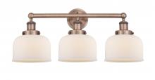 Innovations Lighting 616-3W-AC-G71 - Bell - 3 Light - 26 inch - Antique Copper - Bath Vanity Light