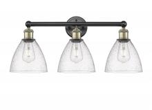 Innovations Lighting 616-3W-BAB-GBD-754 - Bristol - 3 Light - 26 inch - Black Antique Brass - Bath Vanity Light