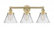 Innovations Lighting 616-3W-BB-G42 - Cone - 3 Light - 26 inch - Brushed Brass - Bath Vanity Light