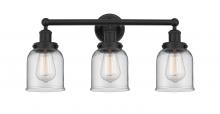 Innovations Lighting 616-3W-BK-G52 - Bell - 3 Light - 23 inch - Matte Black - Bath Vanity Light