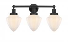 Innovations Lighting 616-3W-BK-G661-7 - Bullet - 3 Light - 24 inch - Matte Black - Bath Vanity Light