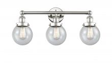 Innovations Lighting 616-3W-PN-G204-6 - Beacon - 3 Light - 24 inch - Polished Nickel - Bath Vanity Light