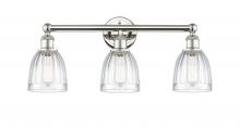 Innovations Lighting 616-3W-PN-G442 - Brookfield - 3 Light - 24 inch - Polished Nickel - Bath Vanity Light